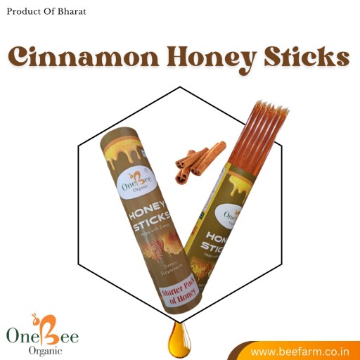 ORGANIC CINNAMON HONEY STICK